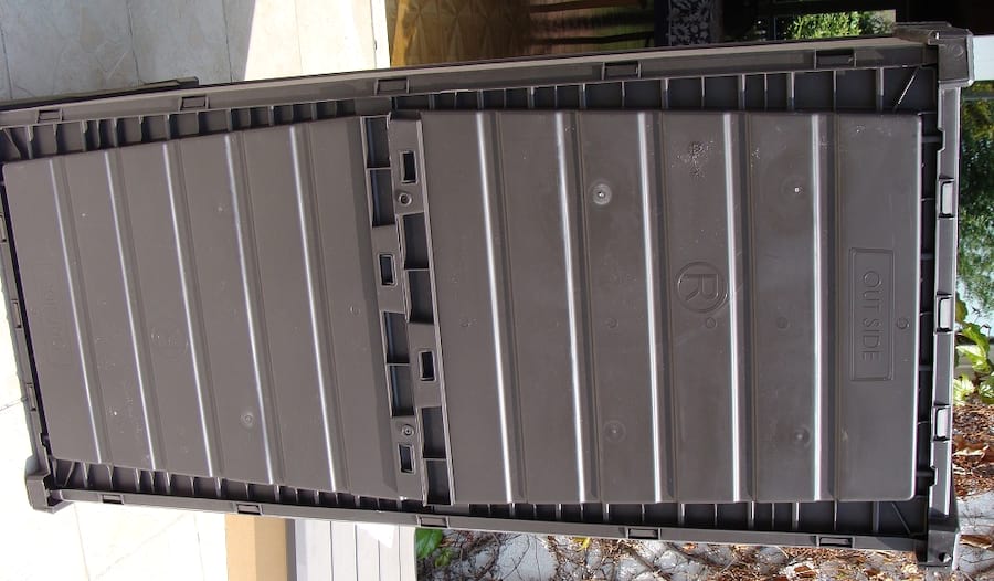 Skrzynia ogrodowa Keter Brushwood Storage Box 455L gotowe dno