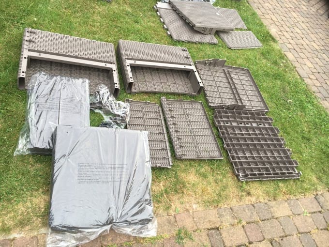 Elementy potrzebne do montażu fotela Elementy potrzebne do montażu fotela