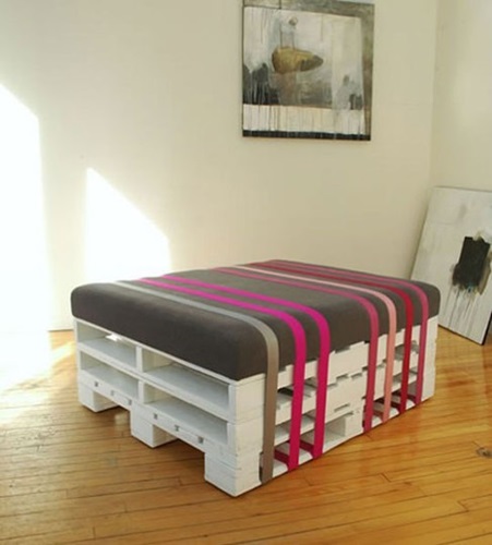 Fajne meble z palet DIY