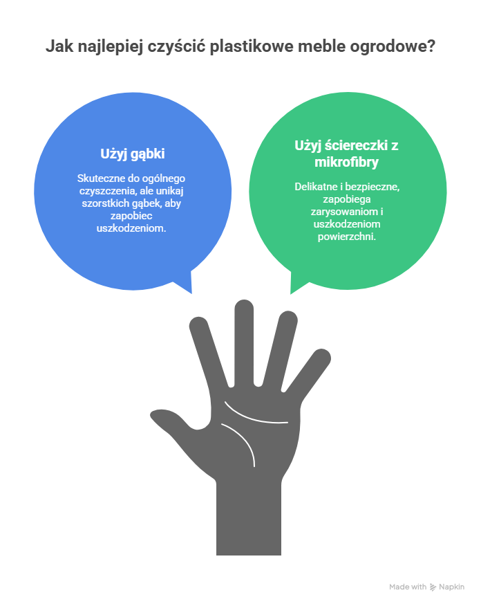 Infografika - czyszczenie mebli