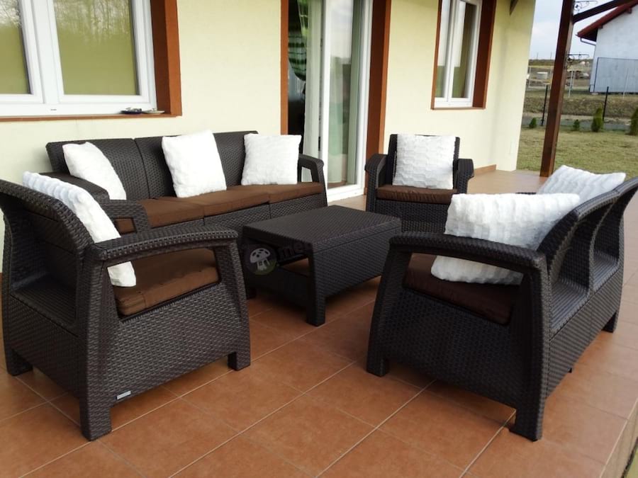 Meble ogrodowe CORFU Set Triple Max