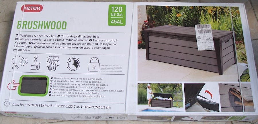 Montaż skrzyni Keter Brushwood Storage Box