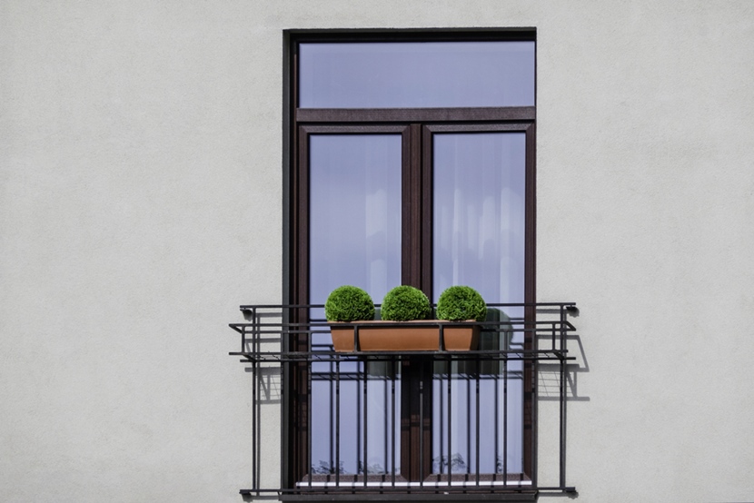 Nowoczesny balkon francuski