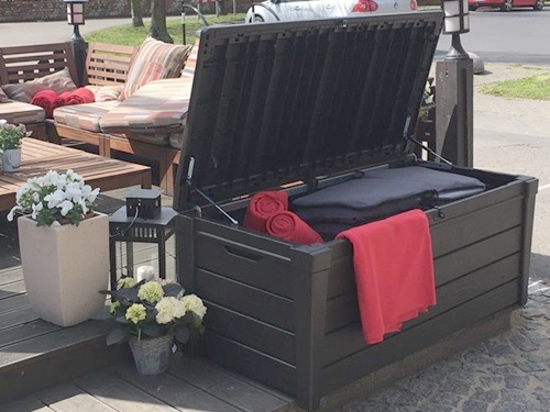 Skrzynia z siedziskiem Keter Brightwood Box