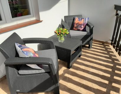 Meble balkonowe dla dwóch osób