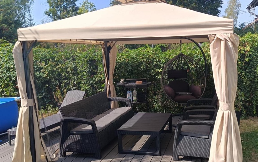 Aluminiowy pawilon - idealny na balkon