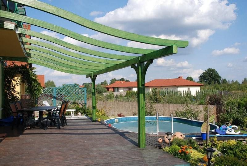 Zadaszenie nad patio S-Line