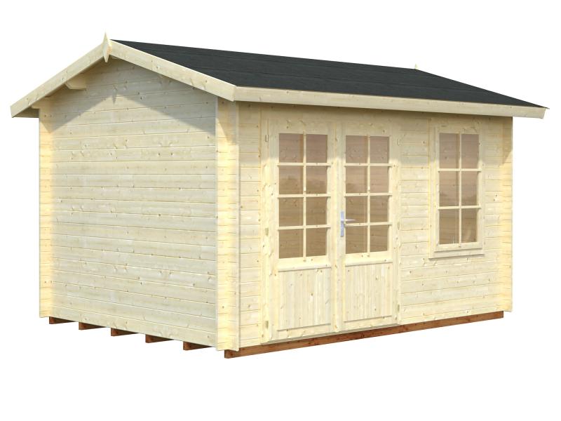 Domek ogrodowy drewniany JAREK A 3x4 (9,6 m2)