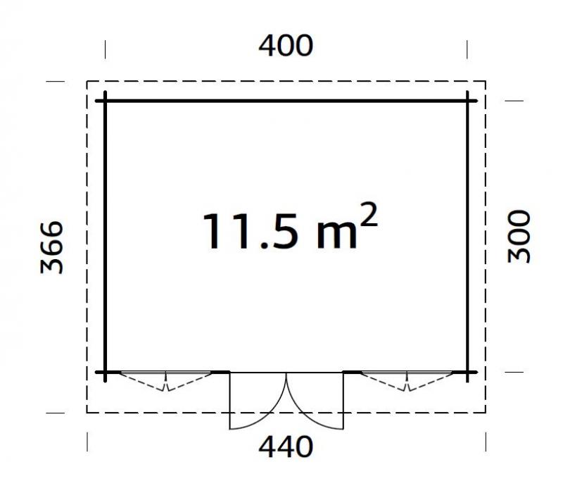 5x3,5 (14,2 m2)