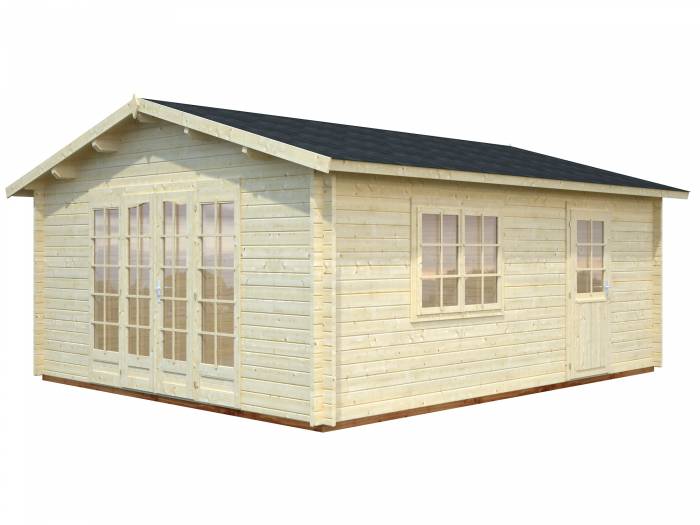 Domek letniskowy na działkę KUBA D 5x6 (23,9 m2)
