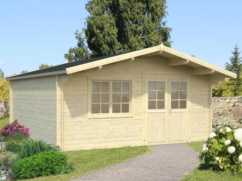 Domek letniskowy z drewna MARCIN D 5x5 (22,3 m2)