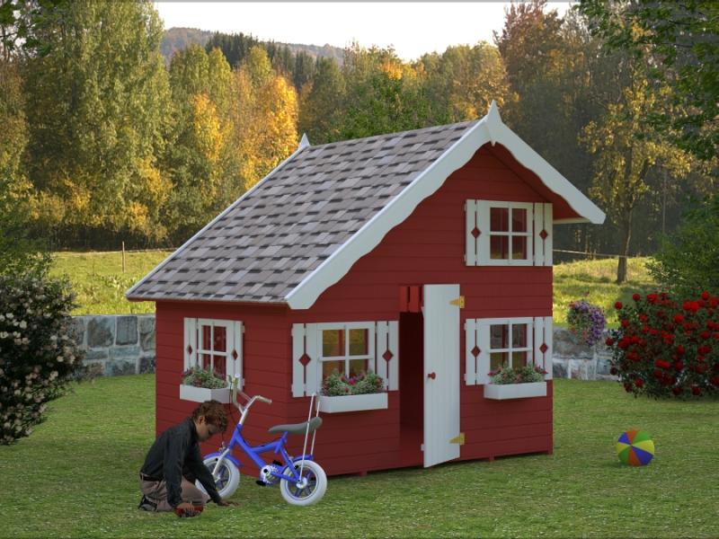 Domek ogrodowy drewniany ULA 220x180cm (3,8 m2)