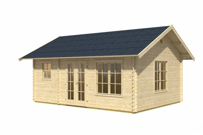 Domek letniskowy z drewna na działkę ESBJERG 2 4,5x6 23,5 m2