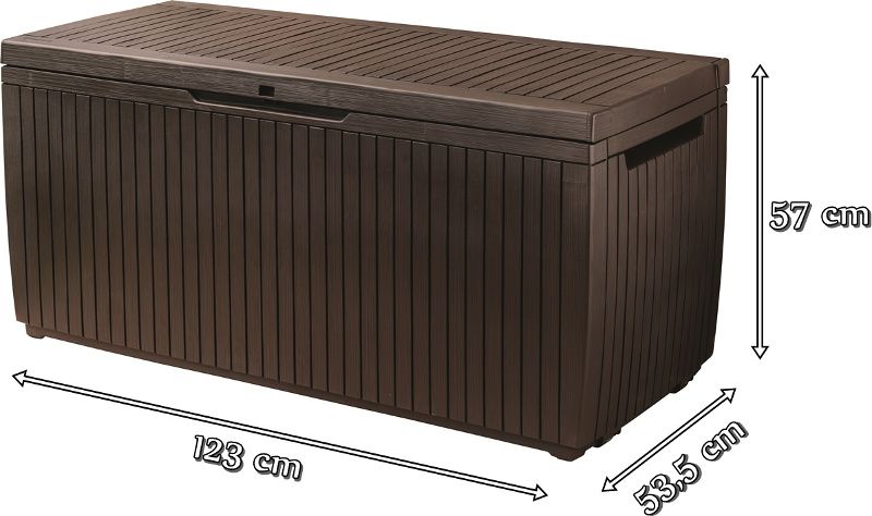 Wymiary skrzyni na balkon Springwood
