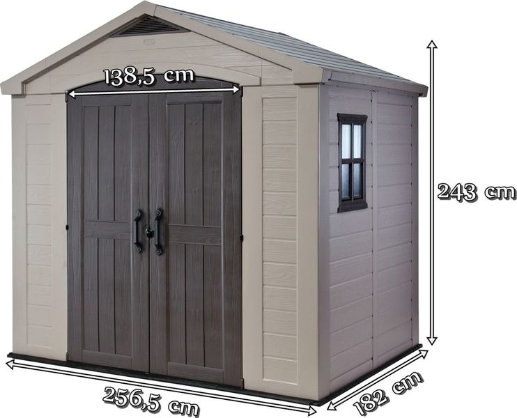 Keter Factor 8x6 wymiary