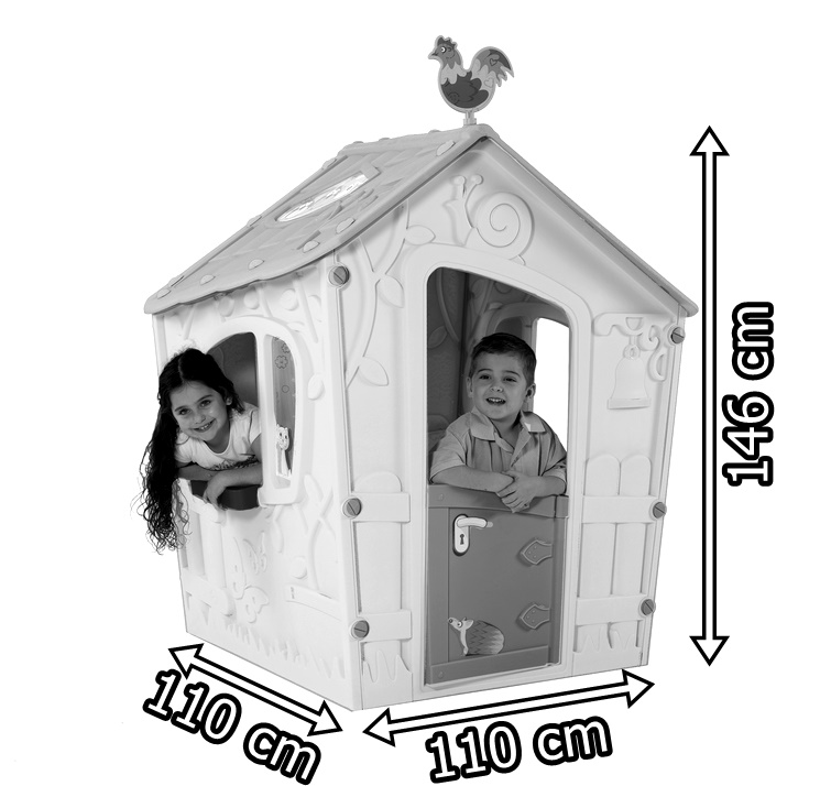 Keter Magic Playhouse - wymiary