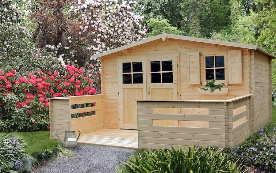 Drewniany domek letniskowy Megiw 4 Garden