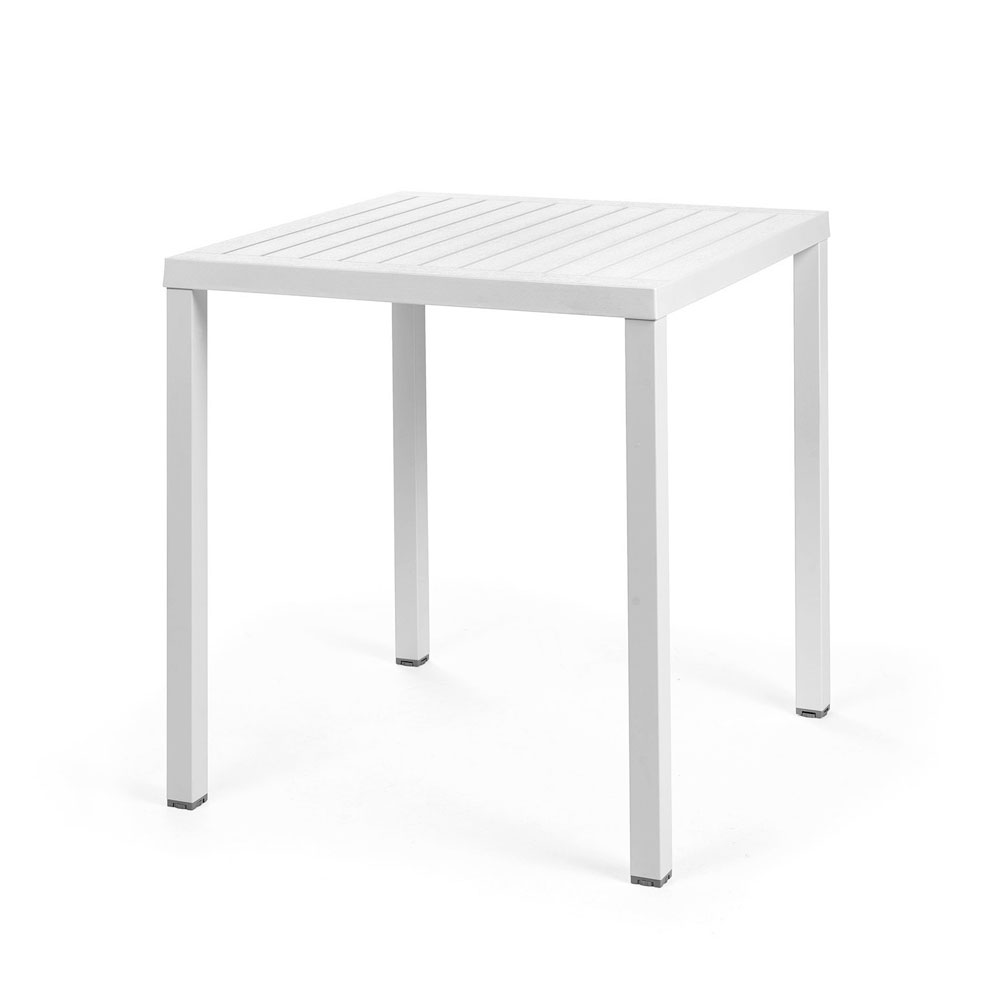 Nardi stolik ogrodowy Cube 70 Bianco/Bianco