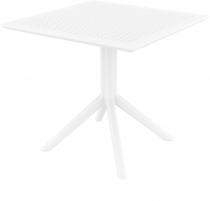 Siesta Sky Table 80 Biały stół ogrodowy