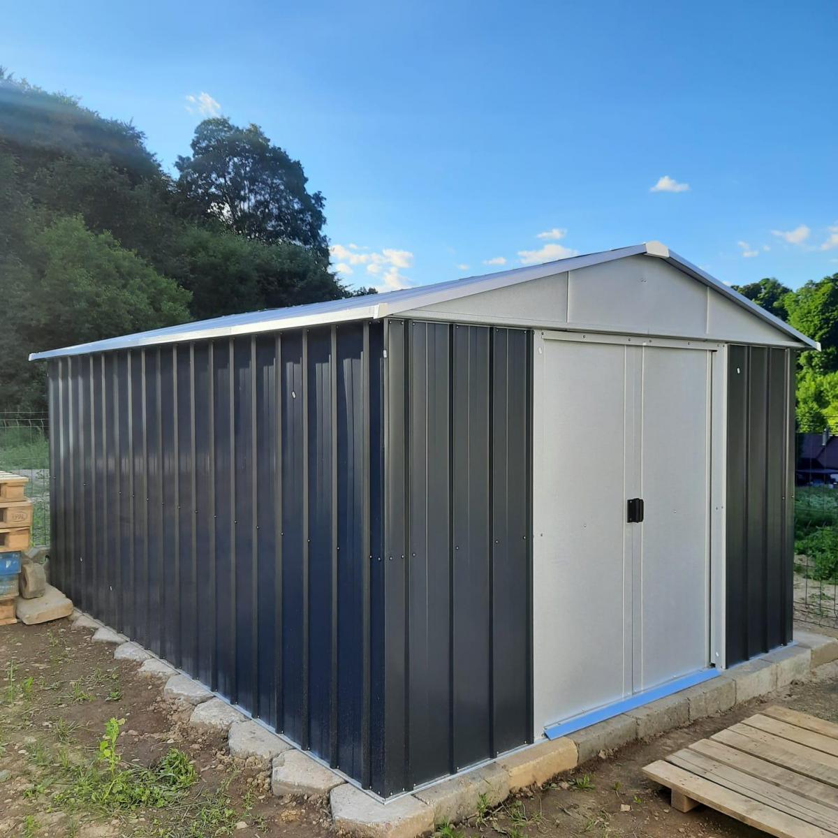 Domek narzędziowy metalowy 3x4