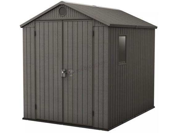 OUTLET - Domek Keter Darwin 6x8 244x190cm grafitowy