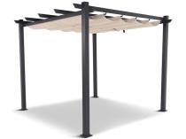 OUTLET - Pawilon ogrodowy wolnostojący aluminium 3x3 Kirn Beż