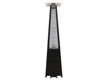 Wysoki stożkowy ogrzewacz gazowy typu piramida do ogrodu Flami 227 cm - Black