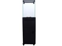 Nowoczesny gazowy ogrzewacz ogrodowy kolumnowy w stylu loft Magmo - Black
