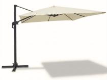 OUTLET - Parasol ogrodowy wiszący 300x300 cm aluminiowy regulowany - Bahio Cream